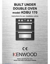 Kenwood KDBU 170 Instructions For Use - Installation Advice