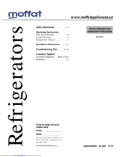Moffat MAR04 Owner's Manual