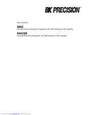 BK Precision 866C User Manual