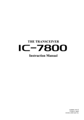 icom ic-7800 firmware update icom ic-7800 firmware update
