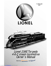 Lionel 238E Torpedo 4-6-2 steam locomotive Owner's Manual