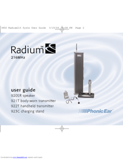 Radium Radium 216MHz User Manual