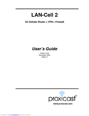 Proxicast LAN-Cell 2 User Manual