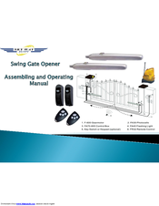 Sky Way Swing Assembling And Operating Manual