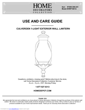 Home Decorators HRP1691A Use And Care Manual