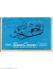 OMC 1966 Snow Cruiser C-2060 Ownr Manual