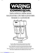 Waring WDM 360 Instructions Manual