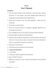 Measy u4a User Manual