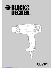 Black & Decker CD701 Manual