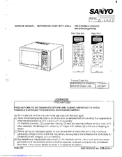 Sanyo EM-G450 Service Manual