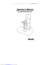 Huvitz HS-5500 Operator's Manual