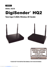 AEI Security & Communications DG258 igiSender HQ2 User Manual