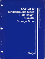 Shugart SA860 Service Manual