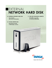 Targa External network hard disk User Manual
