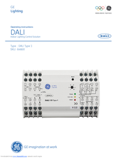GE Lighting DALI 64668 Operating Instructions Manual