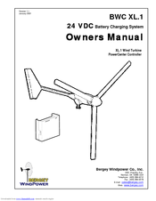 Bergey 24 VDC B Owner's Manual