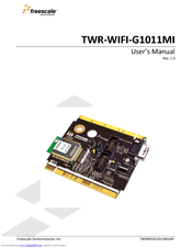 Freescale Semiconductor TWR-WIFI-G1011MI User Manual