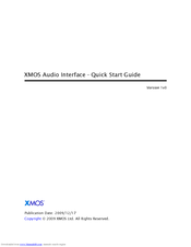 XMOS Audio Interface Quick Start Manual