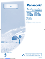 Panasonic CS-YE9MKE Operating Instructions Manual