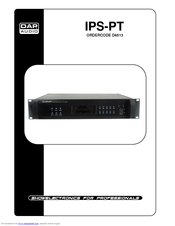 DAPAudio IPS-PT User Manual