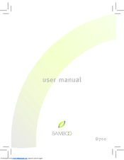 Bamboo D700 User Manual