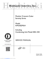 Hoshizaki SRK-10H Service Manual