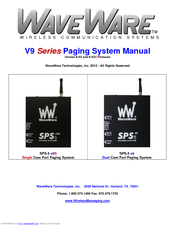 WaveWare SPS v9S Manual