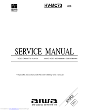 Aiwa HV-MC70 Service Manual