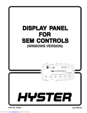 Hyster 2200 SRM 942 Operating Manual
