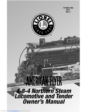 Lionel 4-8-4 Northern Steam
Locomotive and Tender Owner's Manual