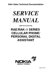 Nokia 9000i Service Manual