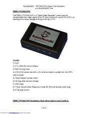 RMRC FPV1000 Manual