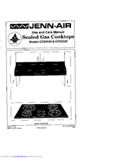 Jenn-Air CCG2520 Use And Care Manual