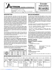 Avtron M6-1 Instructions