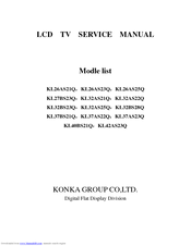Konka KL26AS25Q Service Manual