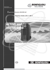 BONFIGLIOLI EM-RES-02 Insctruction Manual