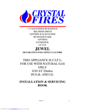 crystal fires jewel Installation & Servicing