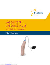 Starkey Aspect Xtra Operation Manual