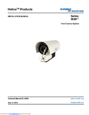 Cohu HD Series 3930HD Installation Manual