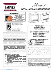 Mantis BI28CMP-4 Installation Instructions Manual
