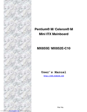 BCM Advanced Research MX855EC10 Series User Manual