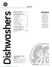 GE GSD3200 Series Owner's Manual