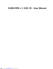 Elmo Pro v.1.403.16 User Manual
