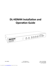DigitaLinx DL-HDM44 Installation Manual