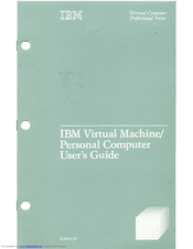 IBM VM/PC User Manual
