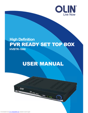 OLIN HVBTR-1600 User Manual