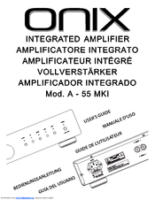 Onix A - 55 MKI User Manual