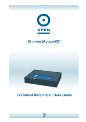 Open iConnectAccess621 Technical Reference And User's Manual