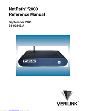 Verilink NetPath 2000 Reference Manual