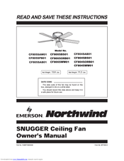 Emerson Northwind CF805SPB01 Owner's Manual